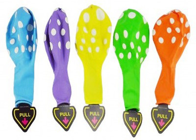 

Jamboree Printed 5 LED POLKA DOT Balloon(Multicolor, Pack of 5)