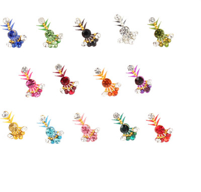 

Instabuyz Designer Forehead Multicolor Bindis(Medium)