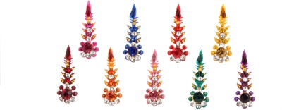 

Instabuyz Fancy bindi Forehead Multicolor Bindis(Long bindi)