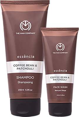 

The Man Company Premium Coffee Bean & Patchouli Combo - Face Wash (100ml), Shampoo (200ml)(Set of 2)