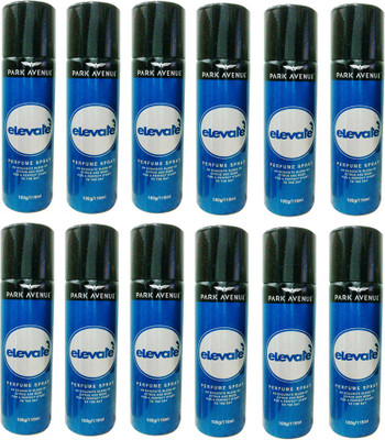 

Park Avenue Elevate Deodorant Spray - For Men & Women(116 ml, Pack of 12)