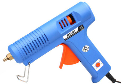 

glun Retune Professional 150 Watt Copper Nozzle With 15 sticks Multi Adjustable Temperature Corded Glue Gun(11 mm)