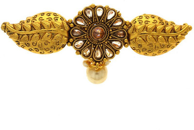 

Anuradha Art Jewellery Simple & Stylish Back Pin(Gold)