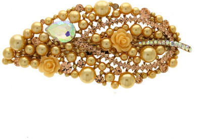 

Anuradha Art Jewellery Simple & Stylish Back Pin(Gold)