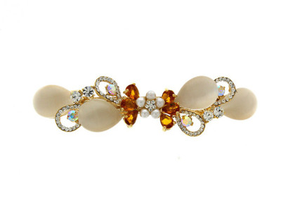

Anuradha Art Jewellery Simple & Stylish Back Pin(Gold)