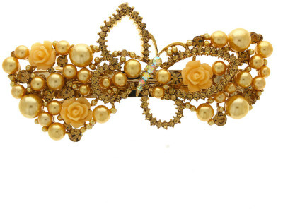 

Anuradha Art Jewellery Simple & Stylish Back Pin(Gold)