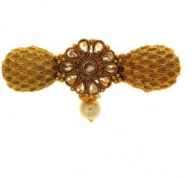 

Anuradha Art Jewellery Simple & Stylish Back Pin(Gold)