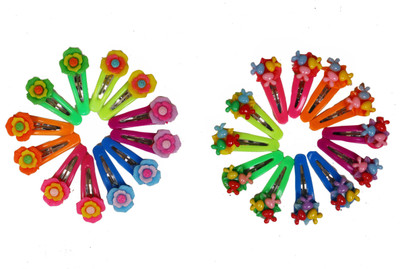 

abhi Fancy Hair Clips Tic Tac Clip(Multicolor)