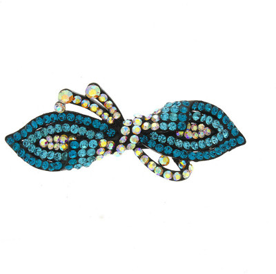 

Anuradha Art Jewellery Simple & Stylish Back Pin(Blue)
