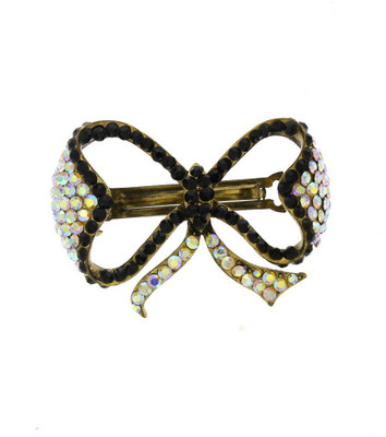 

Anuradha Art Jewellery Simple & Stylish Back Pin(Black)