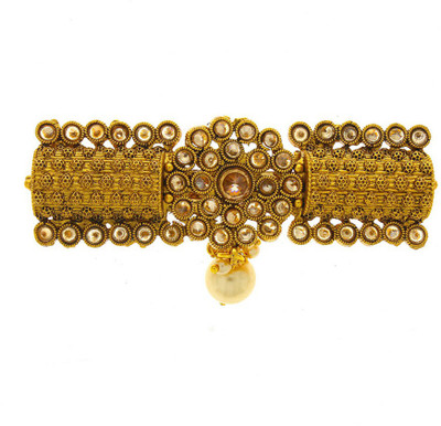 

Anuradha Art Jewellery Simple & Stylish Back Pin(Gold)
