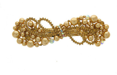 

Anuradha Art Jewellery Simple & Stylish Back Pin(Gold)