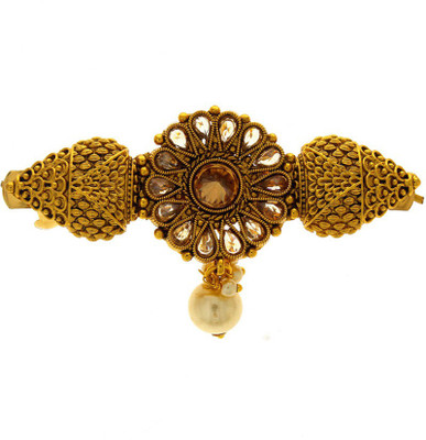 

Anuradha Art Jewellery Simple & Stylish Back Pin(Gold)