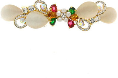 

Anuradha Art Jewellery Simple & Stylish Back Pin(Multicolor)