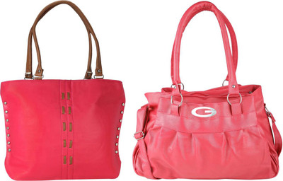 

Vera Stayle Hand-held Bag(Pink)