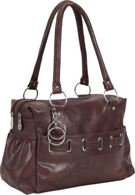 

Lady bar Shoulder Bag(Brown)