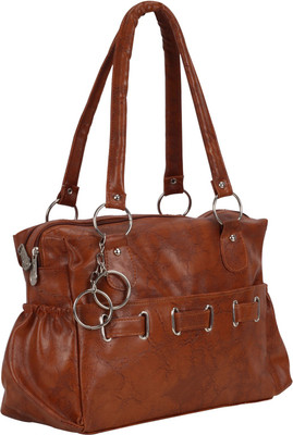 

Lady bar Shoulder Bag(Tan)