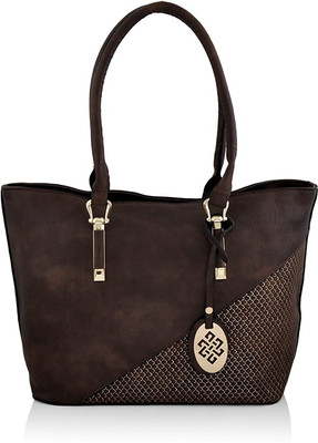 

vogice Hand-held Bag(Brown)