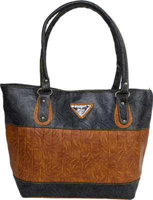 

fashion cops Hand-held Bag(Black)