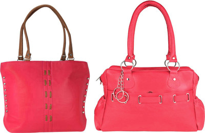 

Vera Stayle Hand-held Bag(Pink)