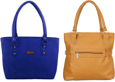 

Vera Stayle Hand-held Bag(Blue, Yellow)
