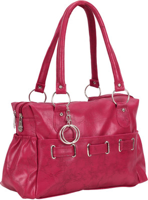 

Lady bar Shoulder Bag(Pink)
