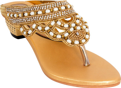 

NIHAR Girls Slip-on Heels(Multicolor