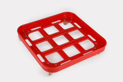 

Nestwell Tin Square Trolley For Tin Dabba Gas Cylinder Trolley(Multicolor)