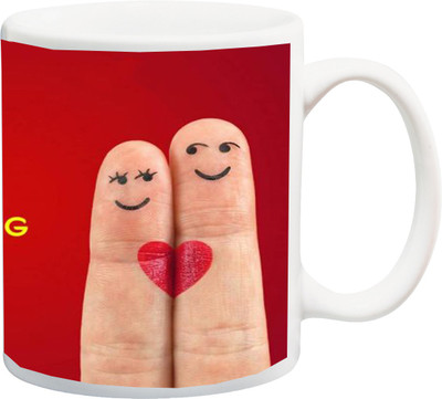 

ME&YOU Raksha Bandhan Gift for behan; I'LL Like You Forever And Love You Printed Ceramic Mug(325 ml), Multicolor