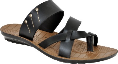 

Allen Cooper Men Black Sandals