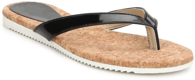 Stepee Women Black Flats