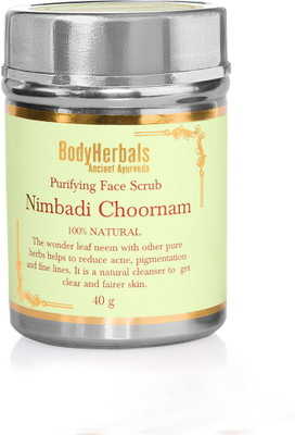 

BodyHerbals Nimbadi , Ayurveda 100% Natural for De-tanning Scrub(40 g)