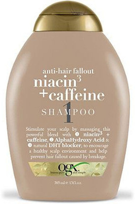 

Ogx Imported Fight Fallout + Niacin3 & Caffeine Shampoo(384 ml)