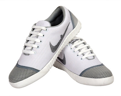 

Shoes Bank Sneakers For Men(White, Grey