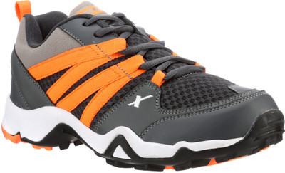 

Sparx 284 Running Shoes For Men(Grey, Orange, Darkgreyorange