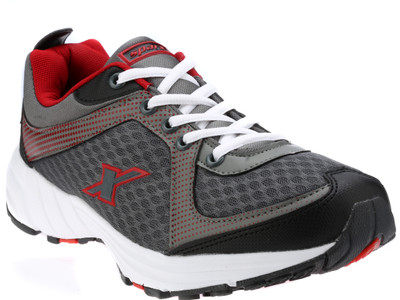 

Sparx Men 213 Running Shoes For Men(Multicolor, Darkgrey red