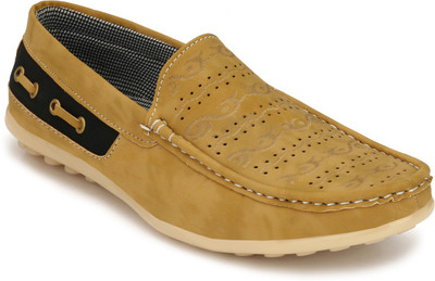 

KIYA CASUAL Loafers For Men(Beige