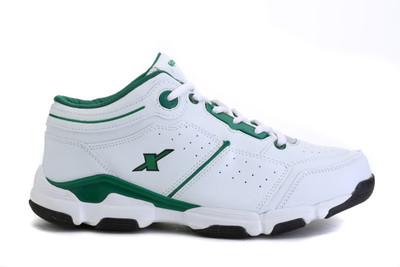 

Sparx Men 174 Running Shoes For Men(White, White&green