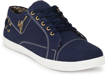 KIYA CANVAS Sneakers For Men(Navy