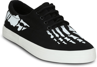 

Kielz Black-Lace-Ups-Sneakers Sneakers For Men(Black