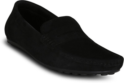 

Kielz Black-Slip-On- Loafers For Men(Black