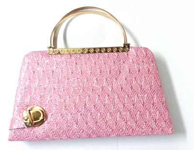 

MODESTIE Women Casual Pink PU Satchel