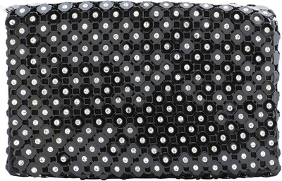 zuberi couture Girls Casual Black Metal Sling Bag