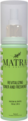 

Matra Neem & Basil Revitalizing Toner and Freshener(100 ml)