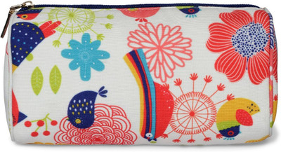 

Cappuccino Cosmetic Pouch(Multicolor), White-blue-pink
