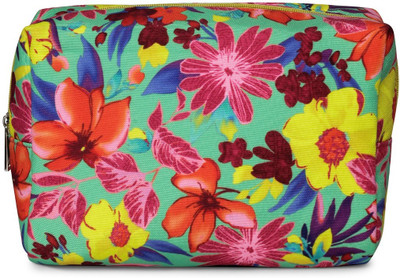 

Cappuccino Cosmetic Pouch(Multicolor), Green-orange-lemon
