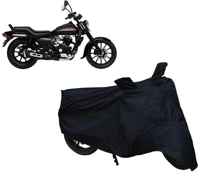 whitefox Two Wheeler Cover for Bajaj(Avenger 220 DTS-i, Black)