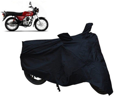 

Whitefox Two Wheeler Cover for Bajaj(CT 100, Black)