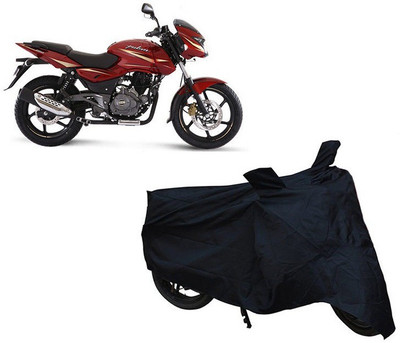 whitefox Two Wheeler Cover for Bajaj(Pulsar 180 DTS-i, Black)