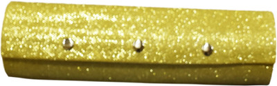 Satisfaction Rolly to store bangles Vanity Box(Golden)